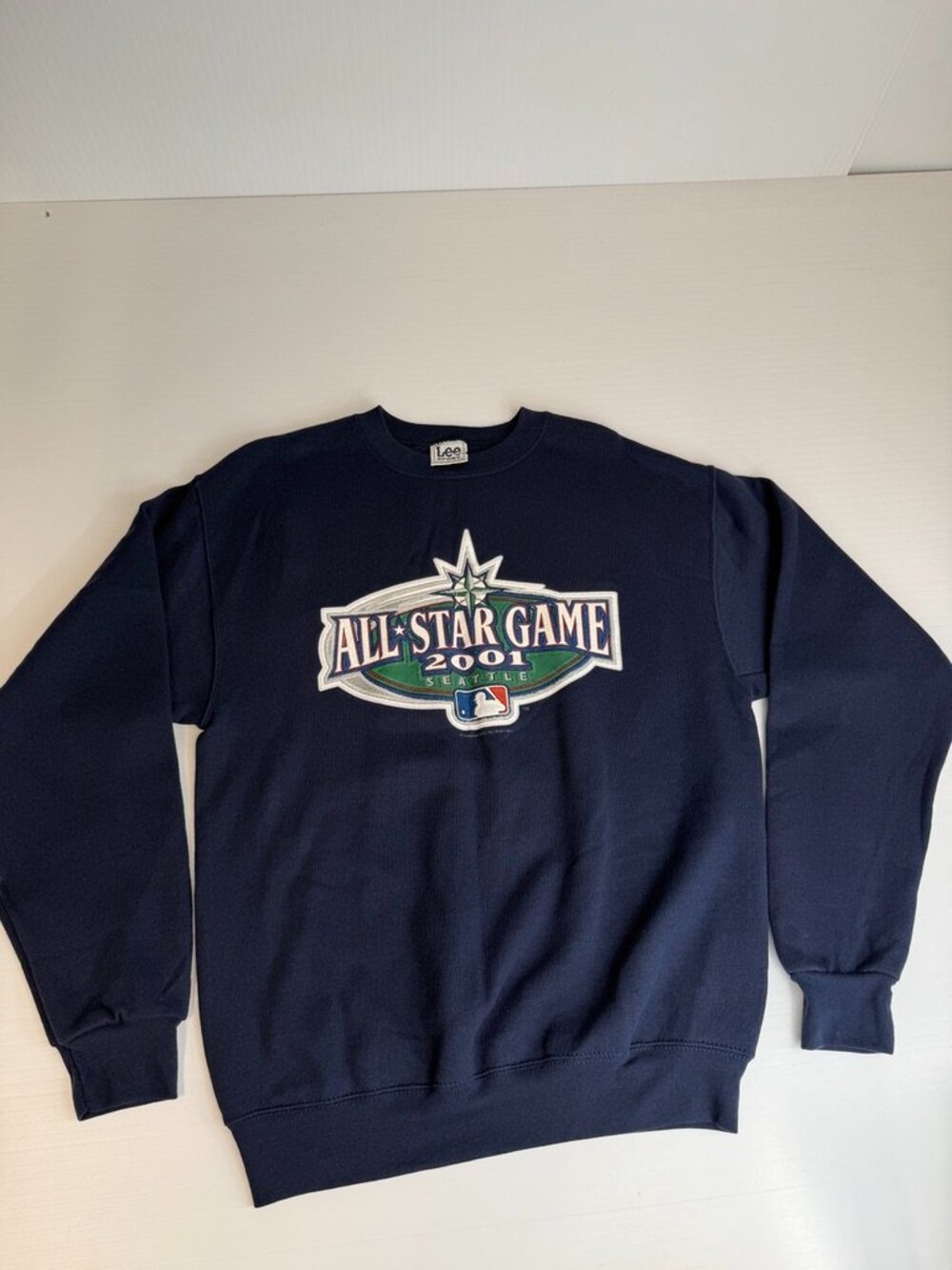 Vintage All Star Game Shirt Boy Extra Large 2001 Seattle Lee Y2K Collect Gym Ex